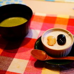 Chachamaru - 昔日影茶屋で食べて感動した黒ゴマプリンに再会＼(^o^)／やっぱりここ美味しいわ~