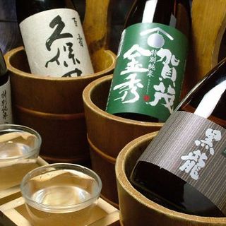 強炭酸のハイボールや料理に合う梅酒、季節に合わせた日本酒♪