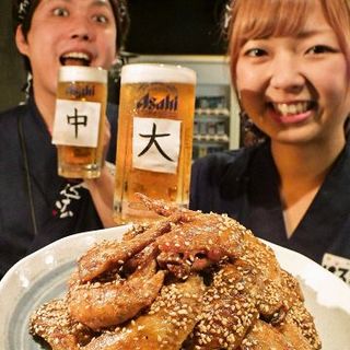 当店名物の手羽先や自慢の料理を堪能できる種類豊富なコース！