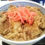 吉野家 - 牛丼並ツユダク380円