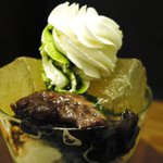 nana’s green tea Ion Oodaka Ten - ■抹茶わらび餅ジェラートパフェ850円