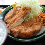 Tonkatsu Tokoton - 特上ロースかつ定食　1600円