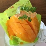 Mizu no Sato Cake no Ie Higano - 丸ごとのマンゴーですよ