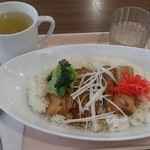 Il Ceraso - 豚の角煮丼とホットのゆず茶