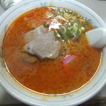 Karaku - 辛味噌ラーメン750円(2015.10.8)