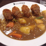 Curry House CoCo Ichibanya Asakitaku Kabu Ten - 野菜カレー＋カキフライ