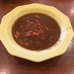 BigBoy Hachinohe Joshitate - カレーに辛味パウダー