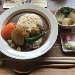 cafe Komemameimo - 畑のカレー（800円）