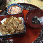 Japanese cuisine Unagi Kappou Shinkawa - 牛丼