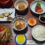 吉の湯 - 料理写真:この時の夕食