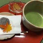 Garden Cafe Hachisu no Tsuyu - 抹茶セット