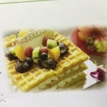 Waffle Senmonten Rest - ワッフルバースデーケーキ