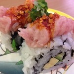 Kappa Sushi Nara Ni Mei Ten - まぐろたたき
                        ねぎラー油ロール