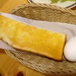 Komeda Coffee Ten Tsuruga Ten - 無料のバターが塗ってあるトーストとゆで卵