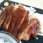 Taiko - 2016.02再訪問 とんかつ定食のとんかつ