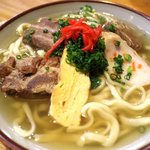 Restaurant Kairo - ソーキソバ(中) 600円