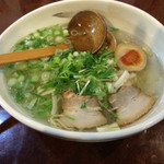 Ramen A. - 優塩ラーメン味玉子入780円