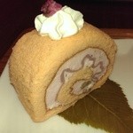 nana’s green tea Ion Oodaka Ten - 桜と餅のロールケーキ★580円♪