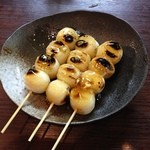 Sumibi Yakitori Hakkin Tei Funabashi Ten - ２月新作みたらし団子～♪