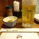 Ganso Yakitori Kushi Hatchin Ryogoku Ten - 生ビール