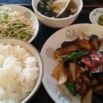 中国料理 淮揚亭 - 麻婆茄子ランチ
700円