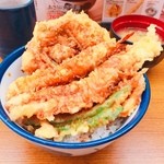 Ten-don Tenya Hon Atsugi Ten - あさり穴子天丼