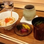 Japanese cuisine Kunitora - 〆の御飯