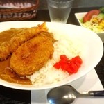 kitchen Harakichi - エビフライ・コロッケカレー680円！