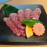 Yakiniku Maruishi - 「監獄和牛熟成肉1200円」～値段値の価値なし