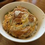 Waraku - ミニカツ丼の大盛り