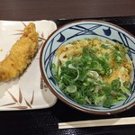 Marugame Seimen Ionmoru Chikushino Ten - お昼はぶっかけうどん。