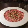 カフェ・エフェメラ - 料理写真:当店 人気NO1メニュー！！！牛肉のカルパッチョ ¥1050