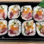 Matsuri Zushi Miai Ten - 海鮮巻き　518円