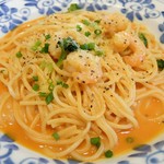 鎌倉パスタ - プリプリ海老の濃厚イセエビソースパスタ