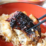 米沢鯉 六十里 - 鯉丼