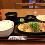 めしや宮本むなし - かつ玉子とじ定食をいただきました