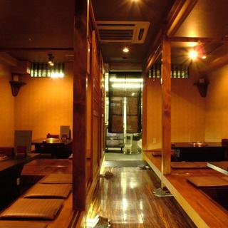 We have private rooms to suit the number of people! ! Dates and various banquets can be held safely in a private room♪