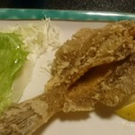 魚常 - ささ鰈の唐揚げ