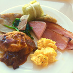 SKY Restaurant HAKUBA - 朝食(¥1,400) 洋食盛り付け例