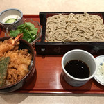 Soba Dokoro Chikuzen - ミニ天丼セット