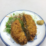 あしがくぼ 渓谷国際釣場 - 鹿肉メンチ（200円）【平成28年11月3日撮影】