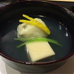 Japanese Cuisine Jun - 牡蠣のしんじょうとごま豆腐