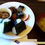 Tsuru no IORI Cafe - 2016.11.13おむすび定食