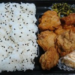 Family Mart Kanazawa Tomioka Ten - やわらか若鶏の唐揚弁当460円(2016/11)