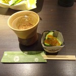 ちょっとBAR ごっつあん - 兼八 原酒とお通し