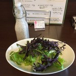 kino's kitchen jyu - サラダと黒豆のシーザードレシング