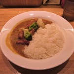 カレーショップ C＆C - グリルチキンと温野菜のカレー