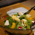 舞鶴キッチン Organic Japanese Restaurant - 糸島産オーガニック野菜のサラダ