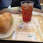 Doutor Coffee Shop Yomiuri Rando Ekimae Ten - 注文したのはミラノサンドセット