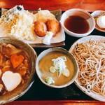 うどん茶屋　多利次庵　弘休 - 縁結びセット  880円